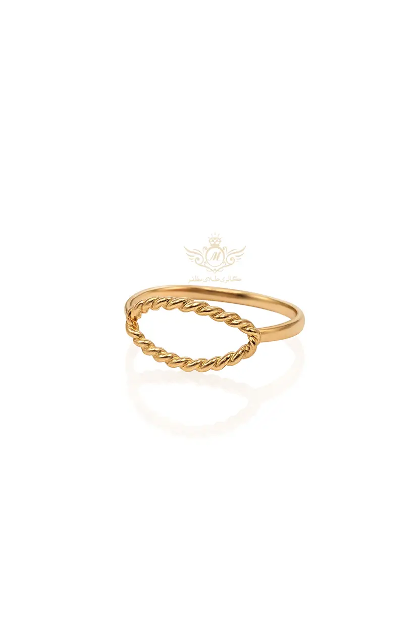 انگشتر پیچ مینیمال