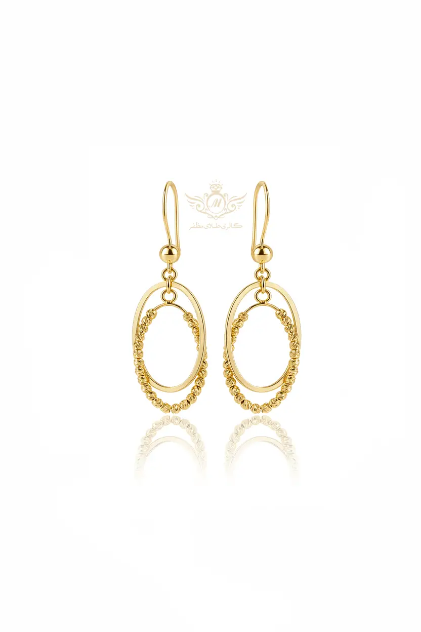 گوشواره بیضی البرنادو