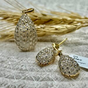 گوشواره تمام تراش اشک